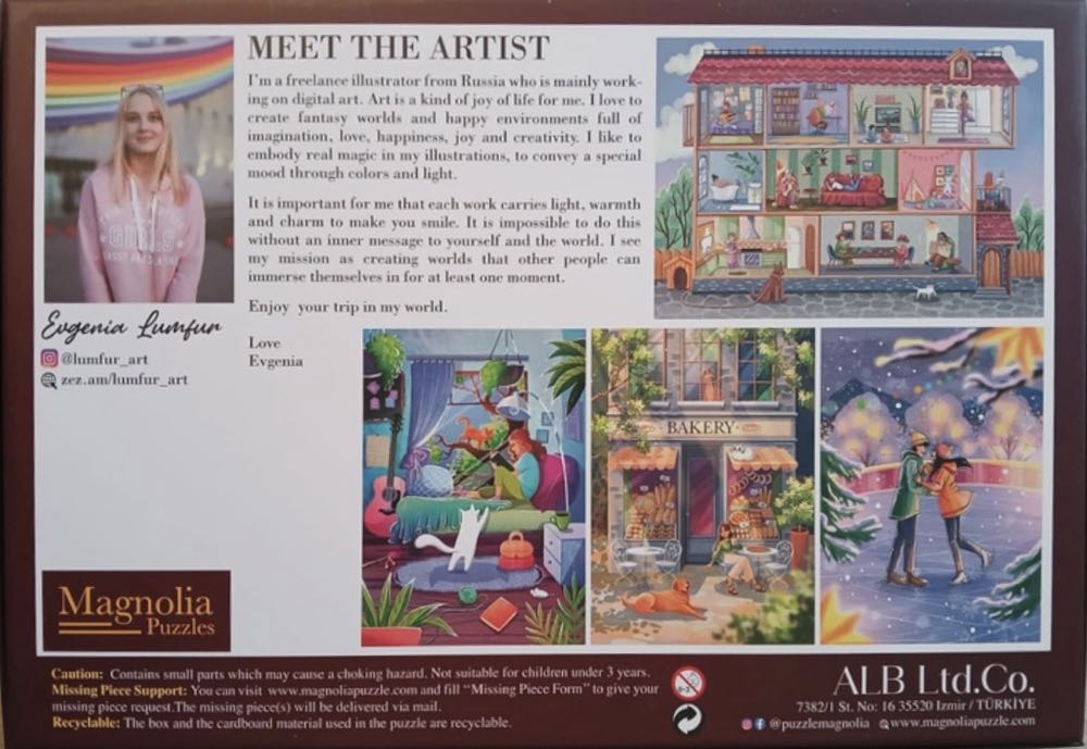 Bakery Teile Magnolia 7050 Bakery Bäckerei - Magnolia puzzle collectible [Barcode 8684595060582] - Main Image 4