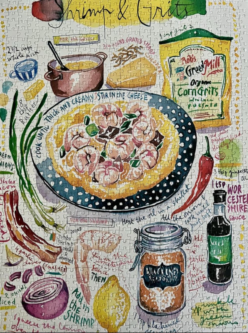 Shrimp & Grits - Magnolia puzzle collectible [Barcode 8684595060216] - Main Image 3