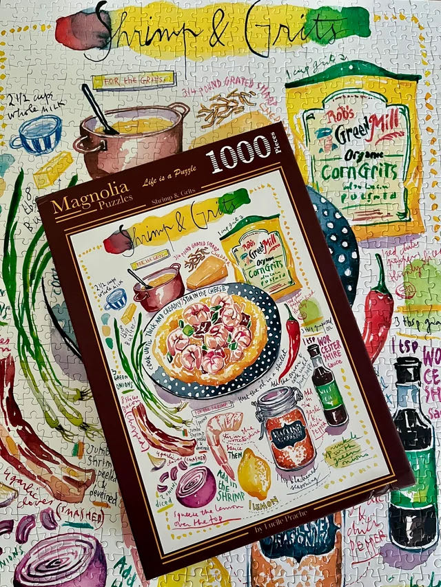 Shrimp & Grits - Magnolia puzzle collectible [Barcode 8684595060216] - Main Image 4