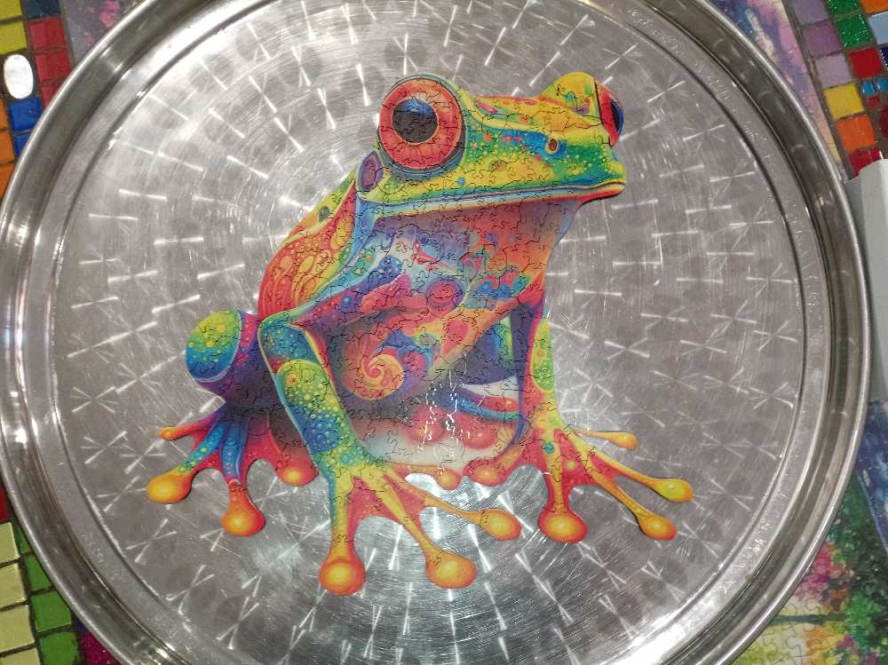 Frog Wooden Puzzle - WeJimifa 🇨🇳 puzzle collectible - Main Image 2