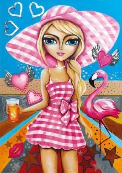 Lady In Pink - Magnolia puzzle collectible [Barcode 8684595060025] - Main Image 2