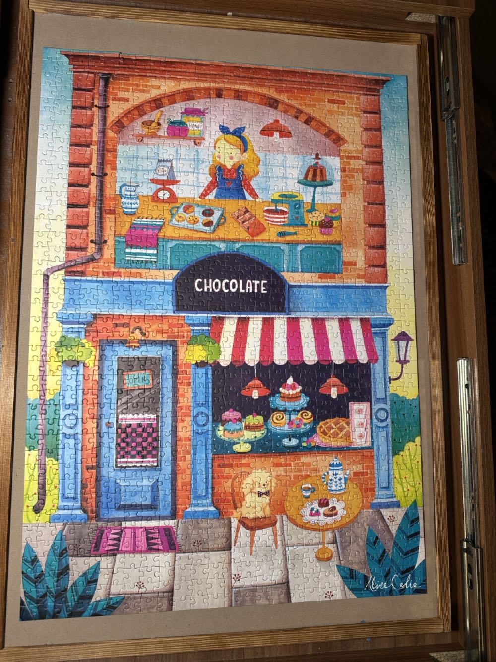 The Chocolate - Magnolia puzzle collectible [Barcode 8684595060391] - Main Image 2