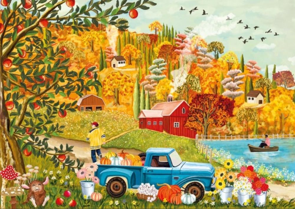 Autumn Scene - Magnolia puzzle collectible [Barcode 8684595060636] - Main Image 2