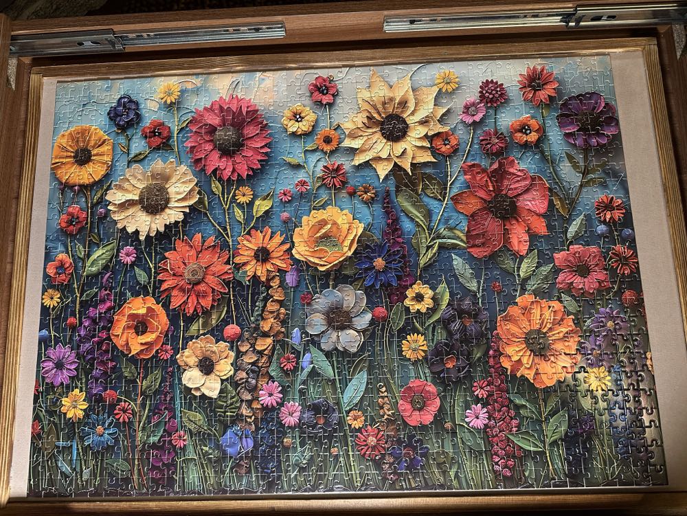 Flowers  puzzle collectible - Main Image 2