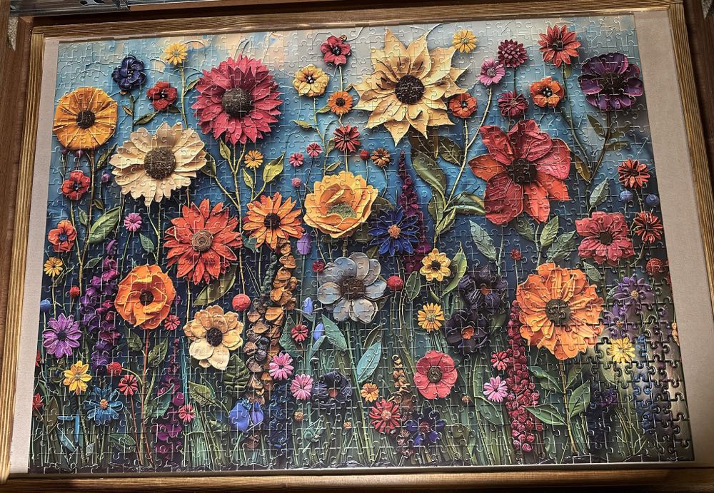 Flowers  puzzle collectible - Main Image 2