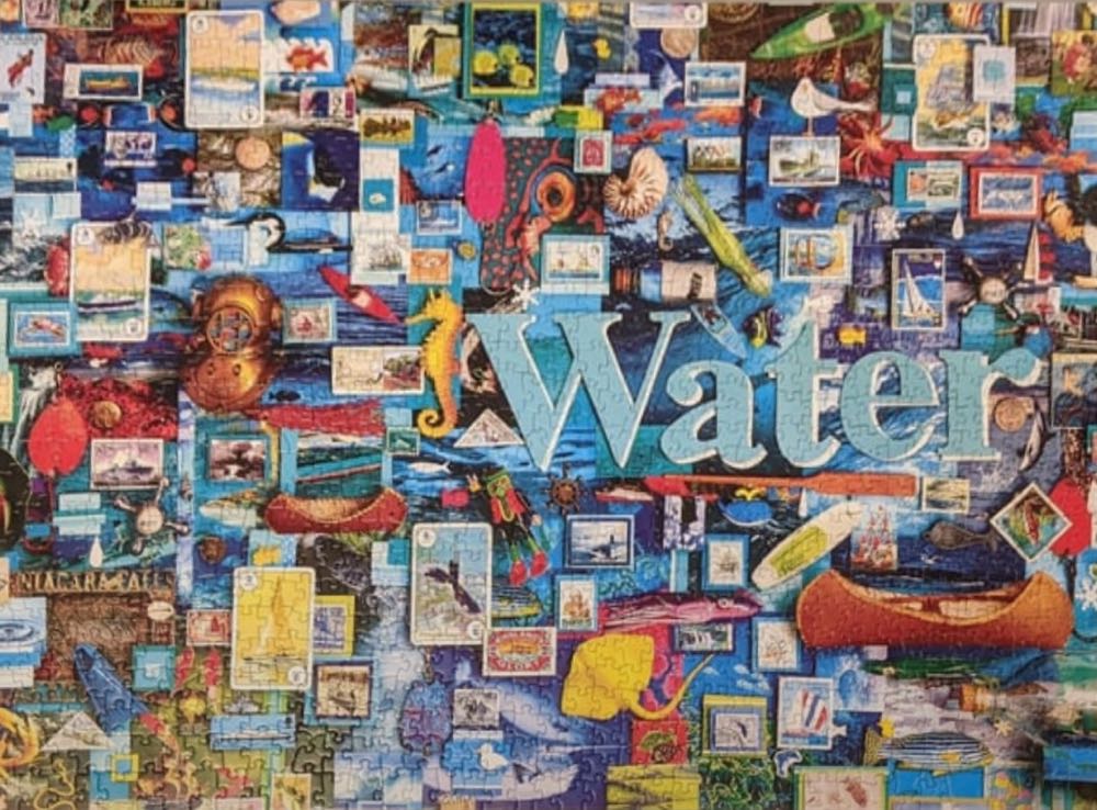 Elements Water - Cobble Hill Puzzle Company puzzle collectible [Barcode 0625012801713] - Main Image 3