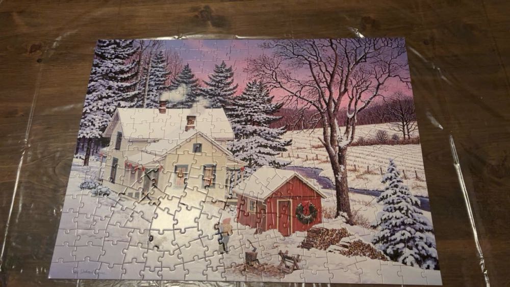 North Country Christmas - Bits & Pieces puzzle collectible - Main Image 2