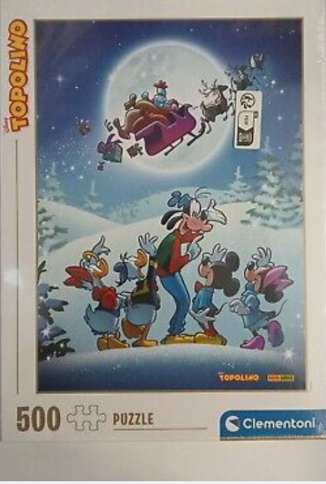Natale con Topolino - Clementoni puzzle collectible [Barcode 9771120611384] - Main Image 2