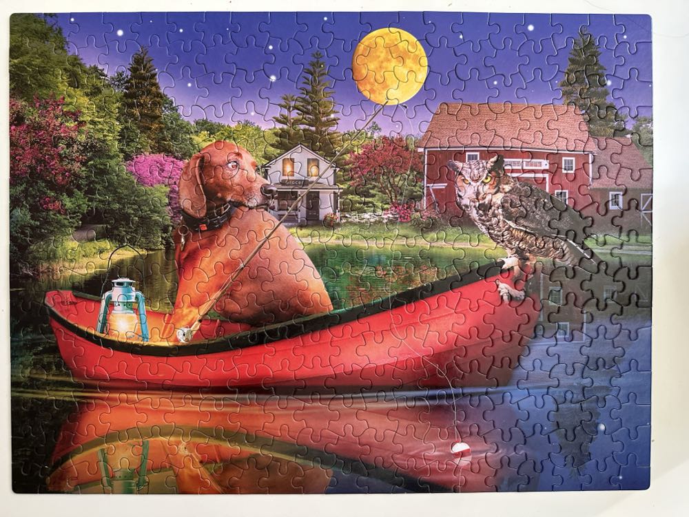 Fishing Buddy - KI Puzzles puzzle collectible [Barcode 773392505995] - Main Image 2