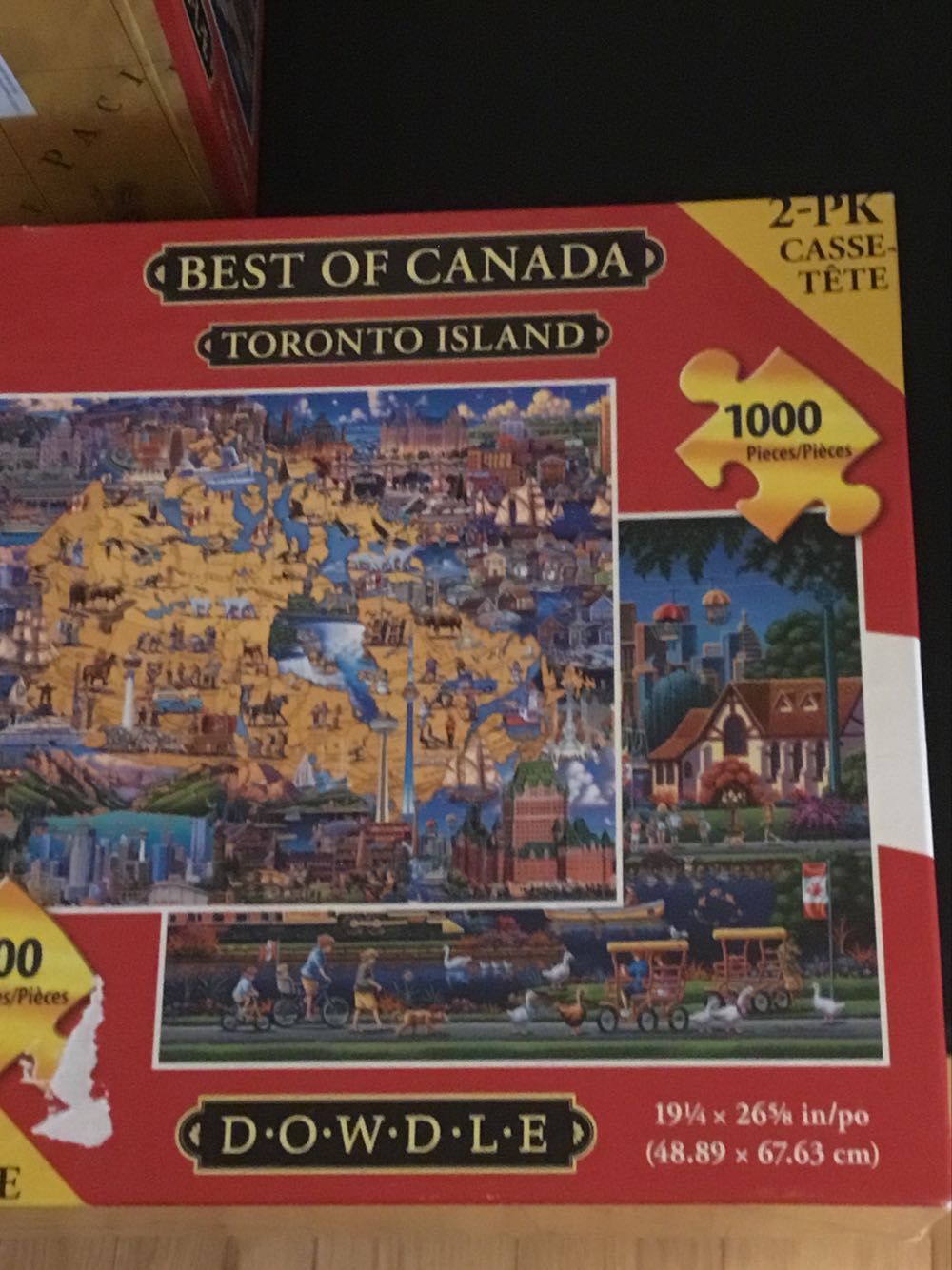 Mountain Pool 500 Teile Puzzle Brandora