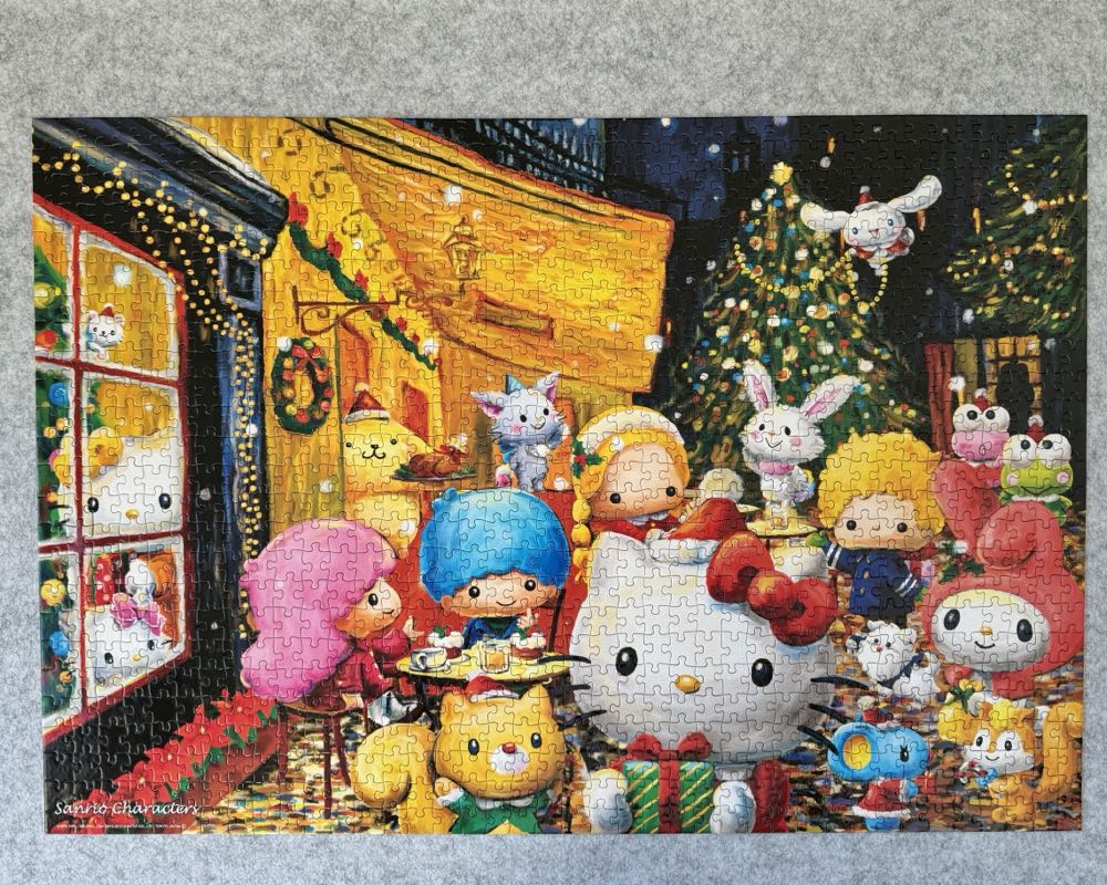 Sanrio Characters Café Terrace At Night - Beverly puzzle collectible [Barcode 4977524314103] - Main Image 2