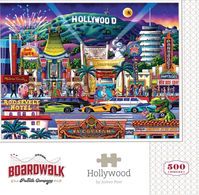 Hollywood*^ - Boardwalk puzzle collectible - Main Image 2