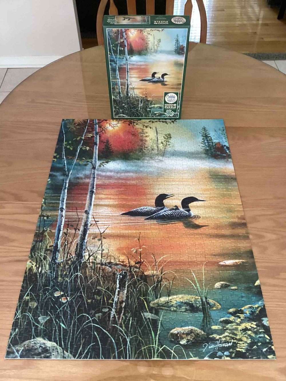 Morning Mist - Cobble Hill puzzle collectible [Barcode 625012402927] - Main Image 4