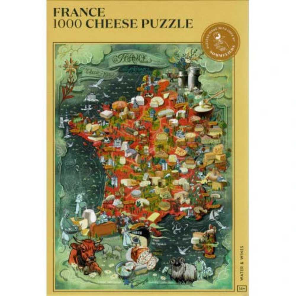 France Cheese - Water & Wines puzzle collectible - Main Image 2