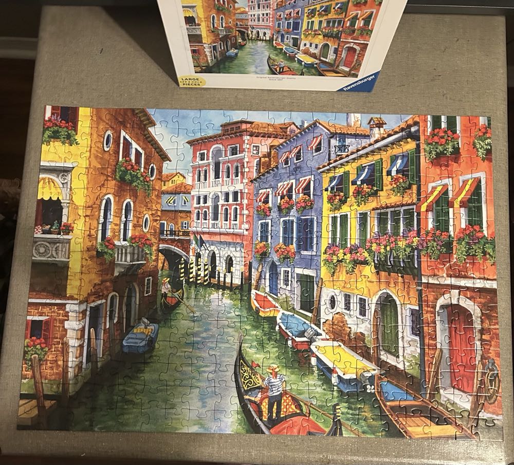 Gondola Ride - Ravensburger puzzle collectible [Barcode 4005555013556] - Main Image 2