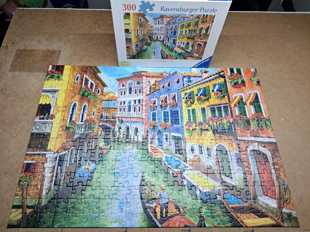 Gondola Ride - Ravensburger puzzle collectible [Barcode 4005555013556] - Main Image 3
