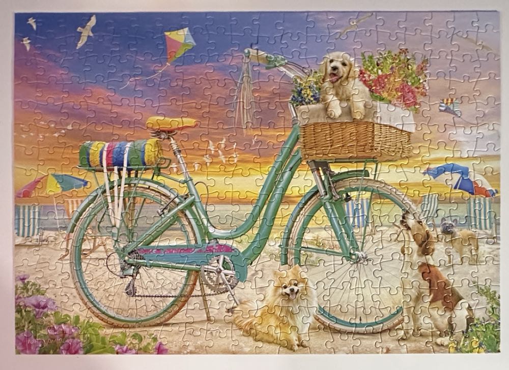 Beach Bicycle - Buffalo puzzle collectible [Barcode 079346225231] - Main Image 3