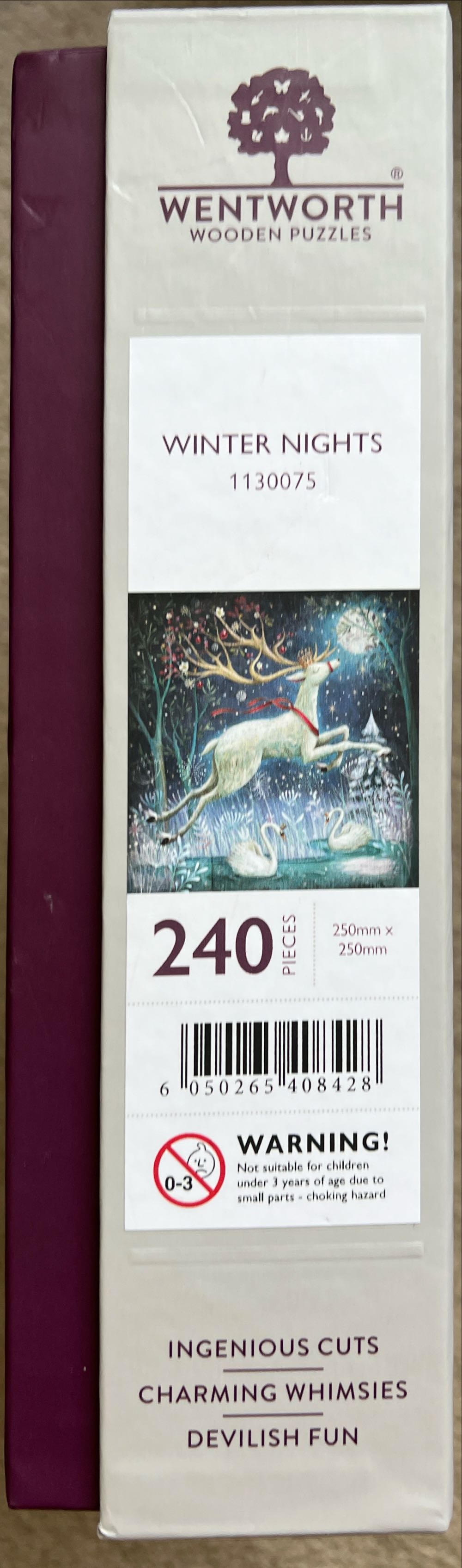 Winter Nights - Wentworth Wooden Puzzles 🇬🇧 puzzle collectible [Barcode 6050265408428] - Main Image 2