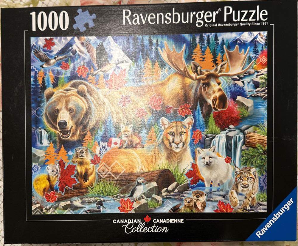 Wild Canada (1) - Ravensburger puzzle collectible [Barcode 4005555014485] - Main Image 2