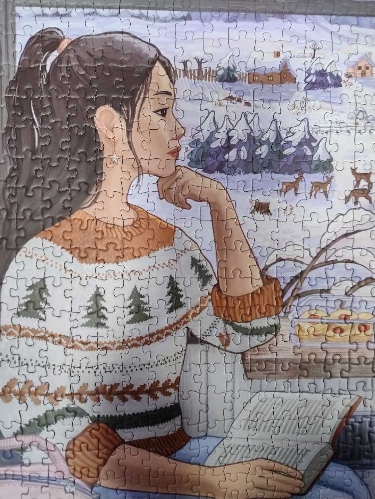 Winter Train Ride - Reverie puzzle collectible - Main Image 3