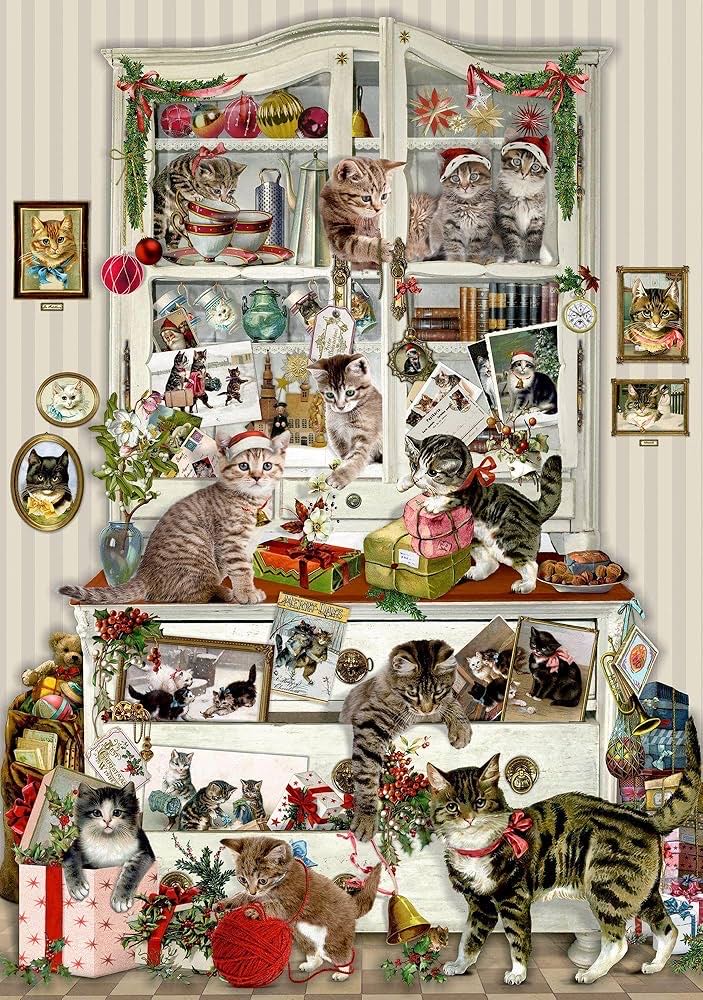 Christmas Magic On Four Paws (Agnes €16,04) - Coppenrath puzzle collectible [Barcode 4050003956701] - Main Image 2