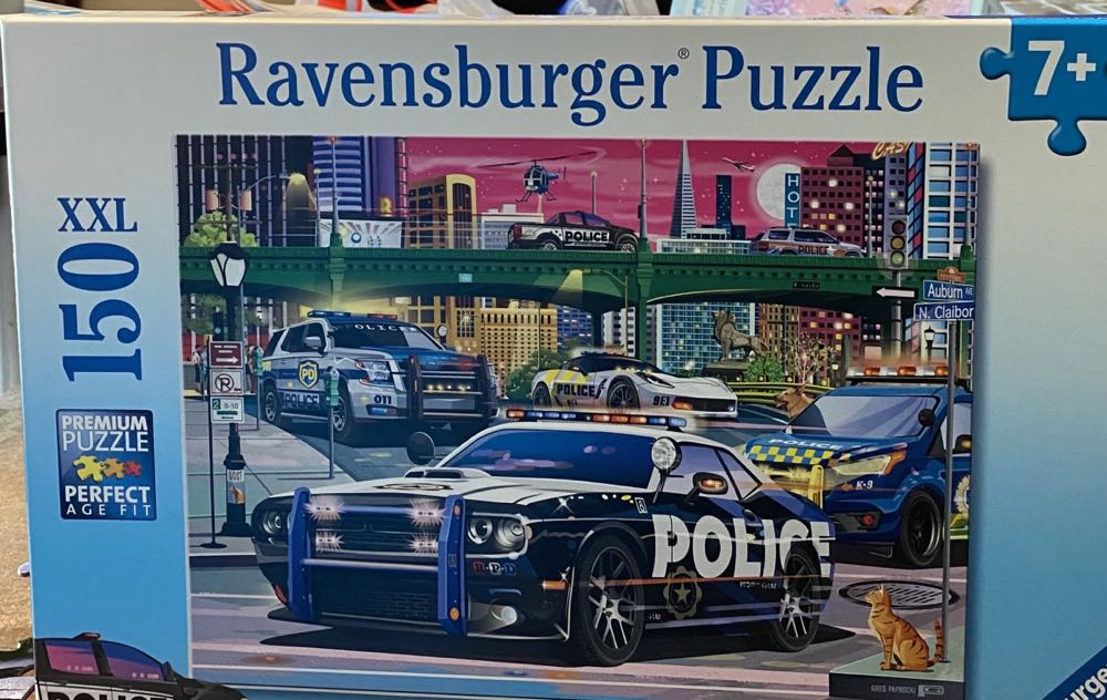 Police On Patrol - Ravensberger puzzle collectible [Barcode 4005556134120] - Main Image 2