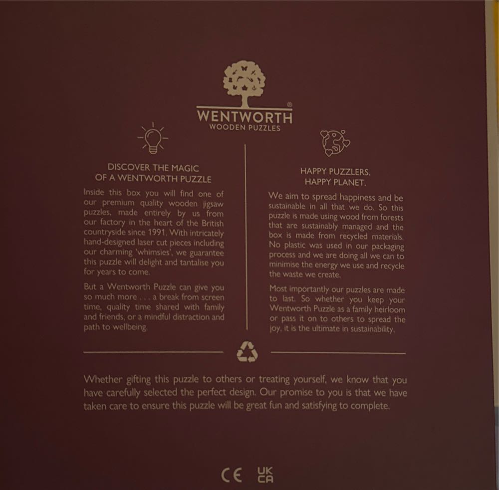 Christmas Stories - Wenthworth Wooden Puzzles puzzle collectible [Barcode 6050265387549] - Main Image 3