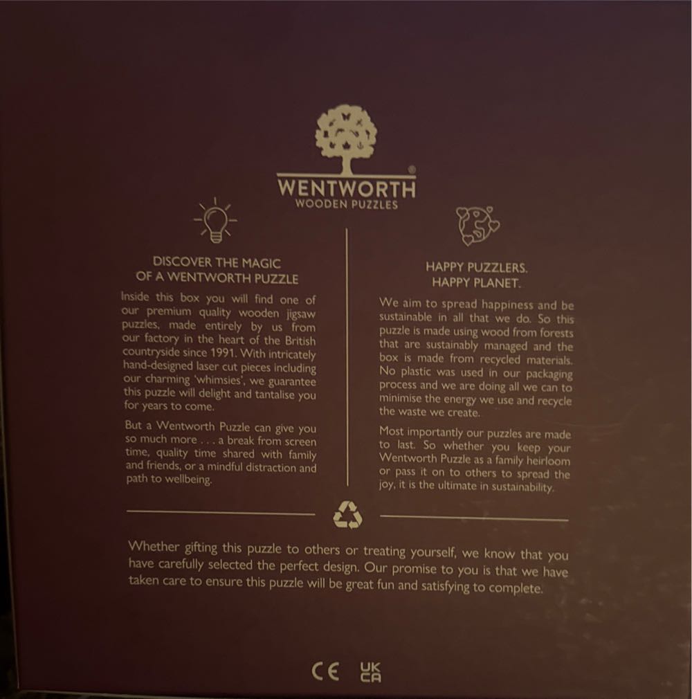 British Pubs - Wentworth Wooden Puzzles puzzle collectible [Barcode 6050265380472] - Main Image 2