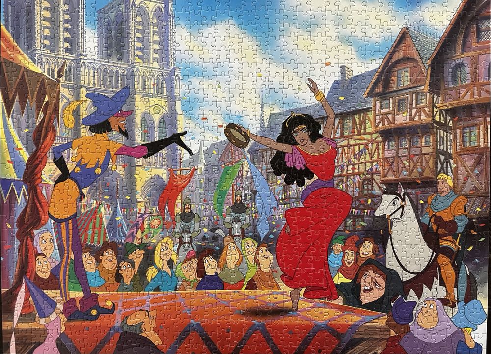 Hunchback Of Notre Dame The Dance - Jeux Nathan puzzle collectible [Barcode 3254775494008] - Main Image 2