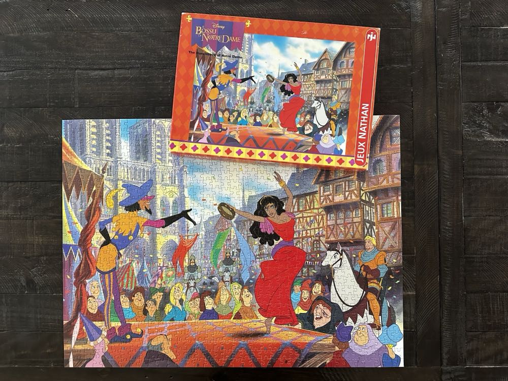 Hunchback Of Notre Dame The Dance - Jeux Nathan puzzle collectible [Barcode 3254775494008] - Main Image 4