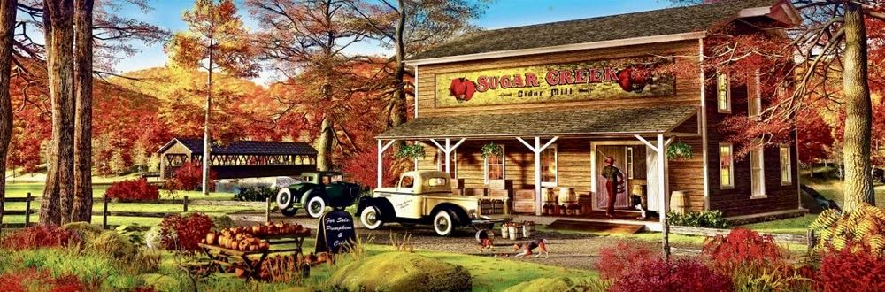 Sugar Creek Cider Mill - MasterPieces puzzle collectible [Barcode 705988721540] - Main Image 2