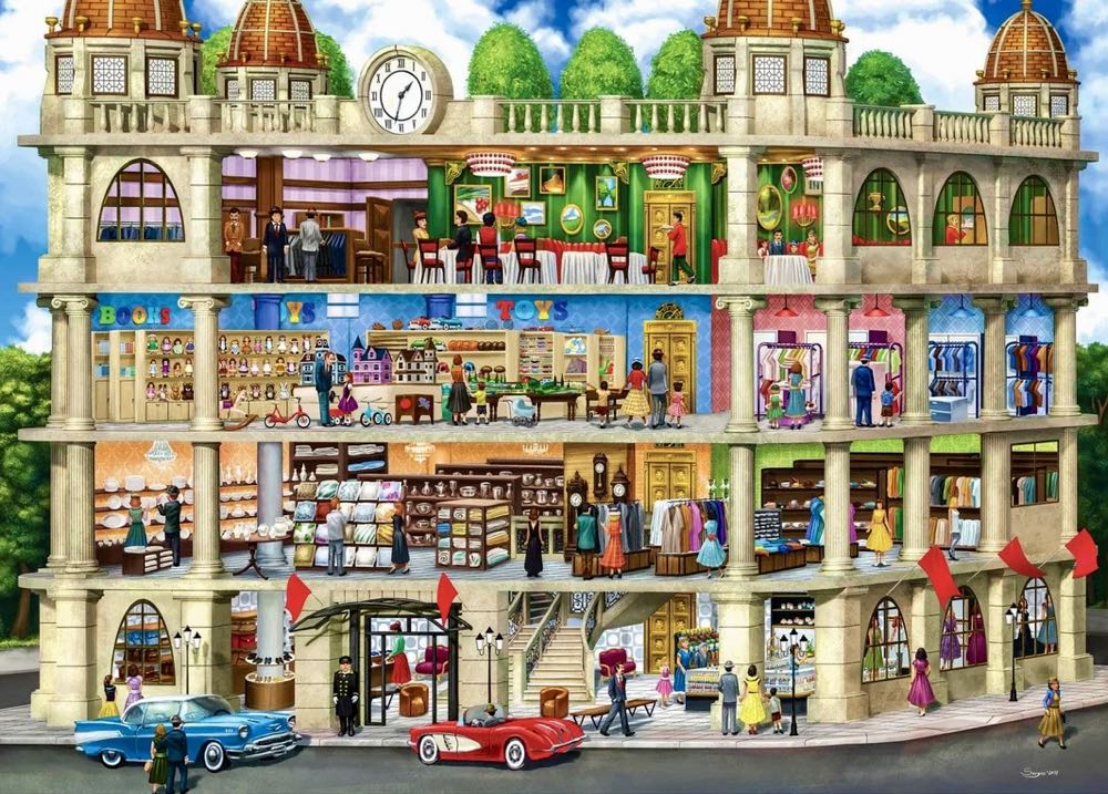 Inside Out : Field’s Department Store - MasterPieces puzzle collectible [Barcode 705988718380] - Main Image 2
