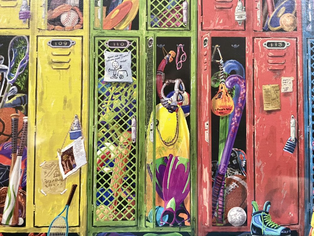 Color Palettes : Athlete’s Palette - Ravensburger puzzle collectible [Barcode 4005556824229] - Main Image 2