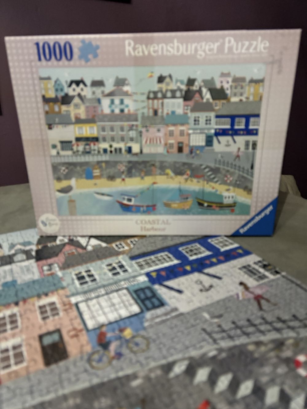 Coastal Harbor- Steve - Ravensburger puzzle collectible [Barcode 4005555015246] - Main Image 3
