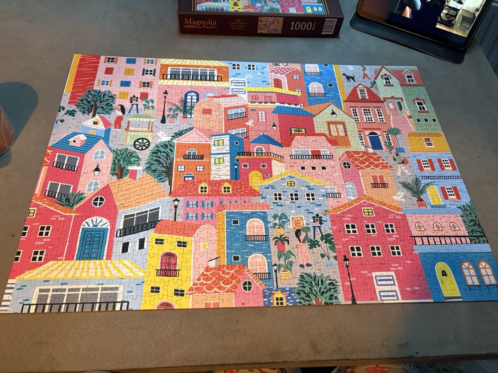 Colorful Houses - Magnolia puzzle collectible [Barcode 8684595060629] - Main Image 2