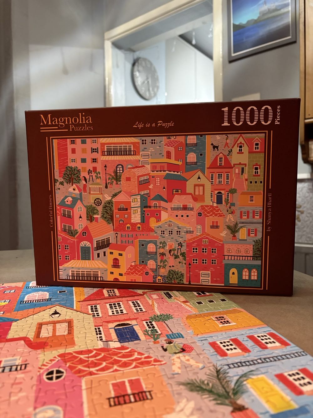 Colorful Houses - Magnolia puzzle collectible [Barcode 8684595060629] - Main Image 3