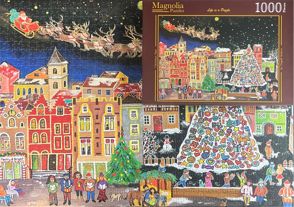 Christmas Time🟦 - Magnolia puzzle collectible [Barcode 8684595060438] - Main Image 4