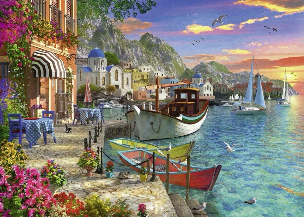 Grandiose Greece - Ravensburger puzzle collectible [Barcode 4005555004707] - Main Image 2