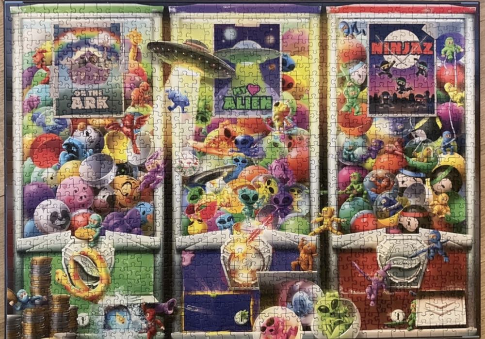 Animals, Aliens, And Ninjas - Ravensburger puzzle collectible [Barcode 4005555014829] - Main Image 3