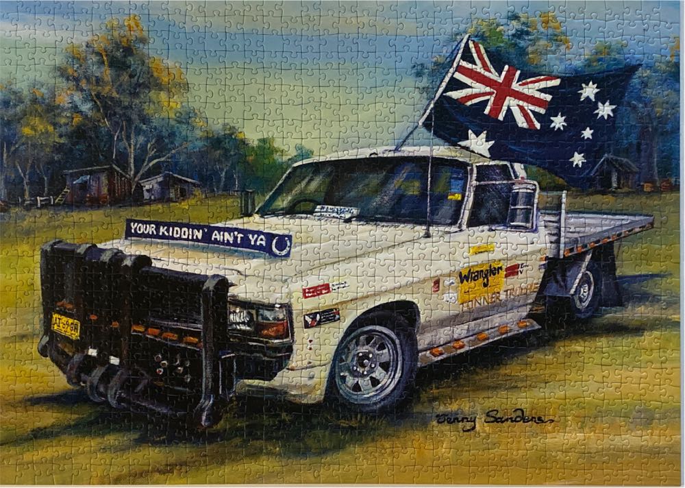 Aussie As Blue Opal  puzzle collectible [Barcode 633793020247] - Main Image 2