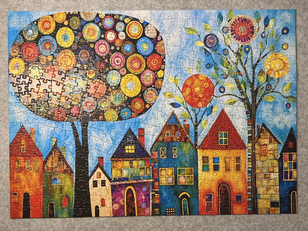 Whimsical Town: My Happy Place - MasterPieces puzzle collectible [Barcode 705988325151] - Main Image 2