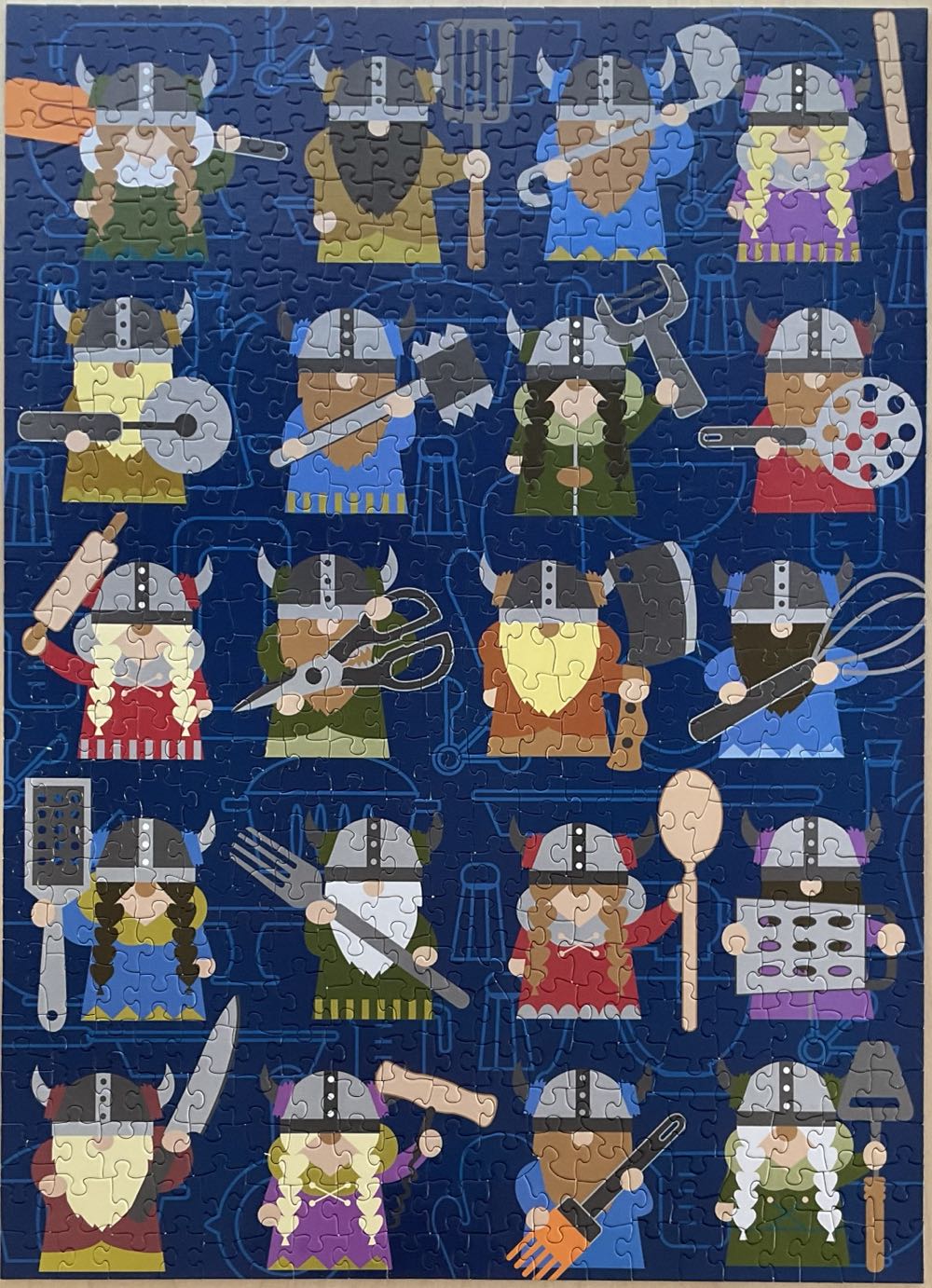 Culinary Warriors - Puzzle Twist puzzle collectible [Barcode 614399106238] - Main Image 2