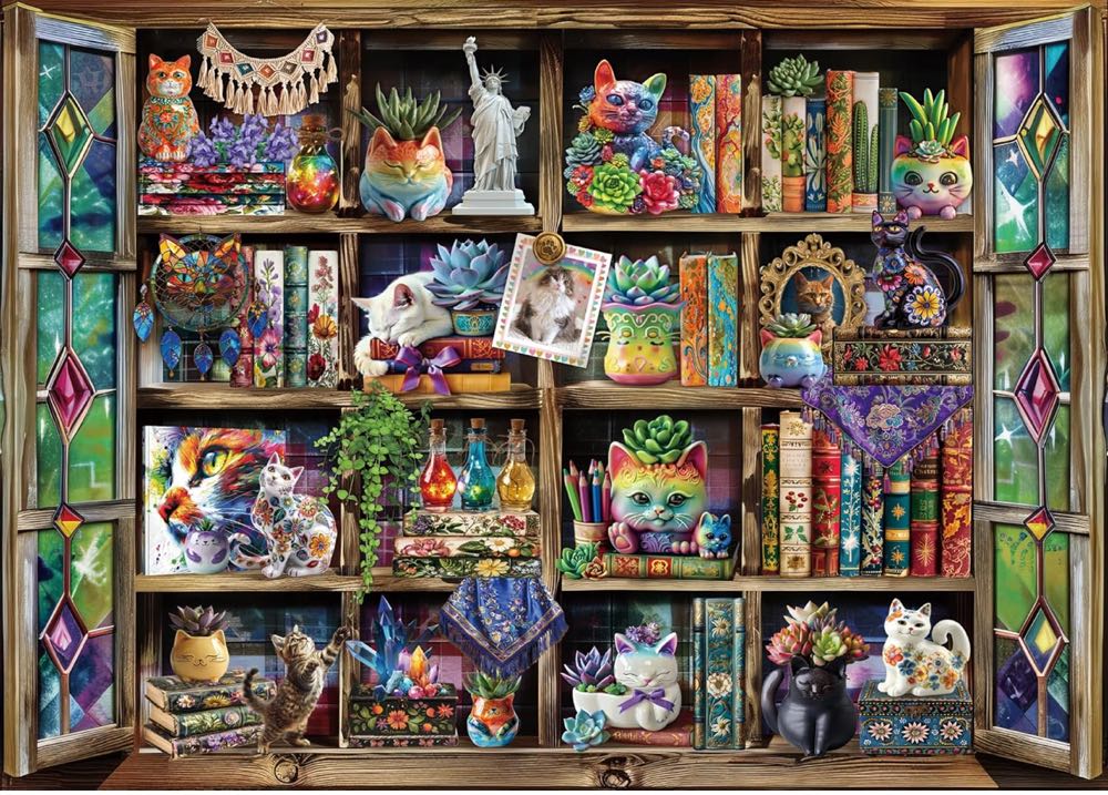 Magic Bookshelf - Buaha puzzle collectible - Main Image 2