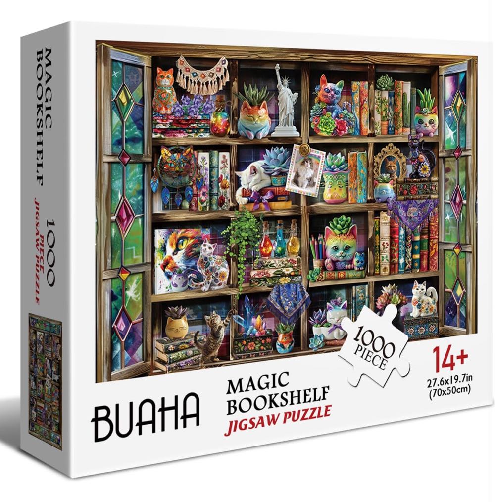 Magic Bookshelf - Buaha puzzle collectible - Main Image 3