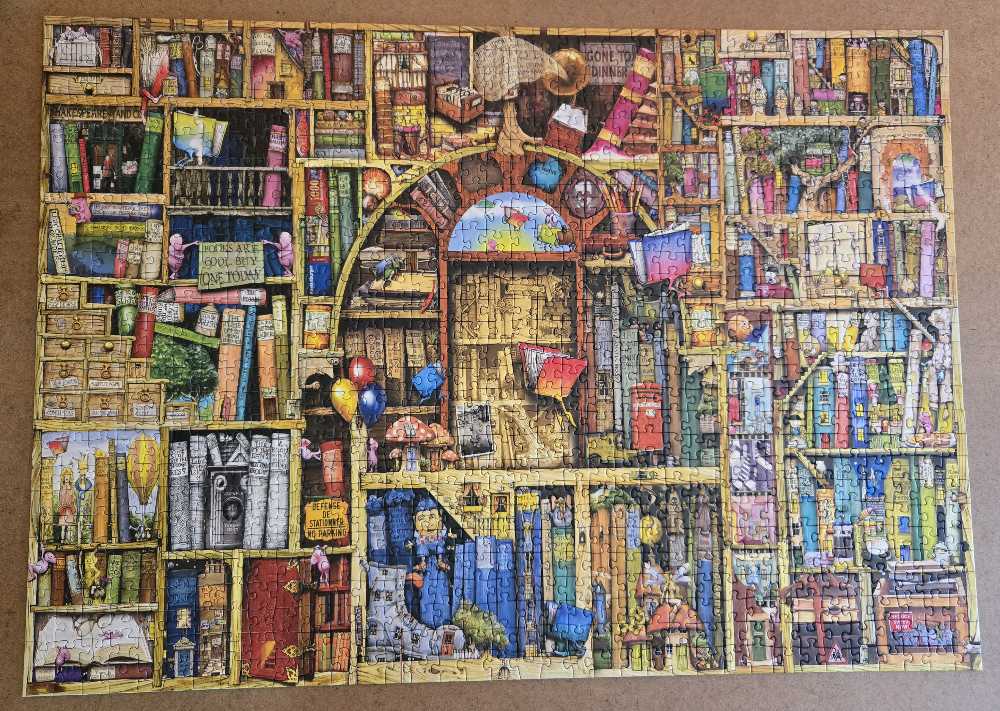 The Bizarre Bookshop 2 - Ravensburger puzzle collectible [Barcode 4005555003007] - Main Image 2