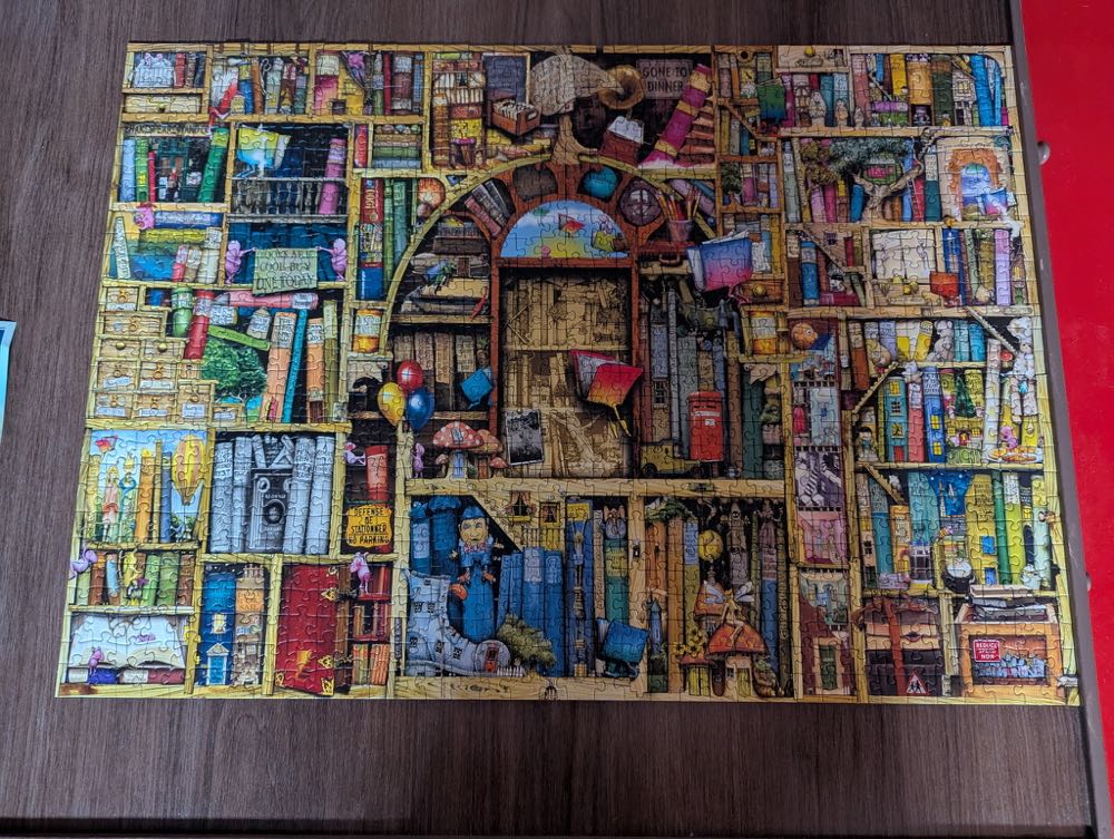 The Bizarre Bookshop 2 - Ravensburger puzzle collectible [Barcode 4005555003007] - Main Image 4