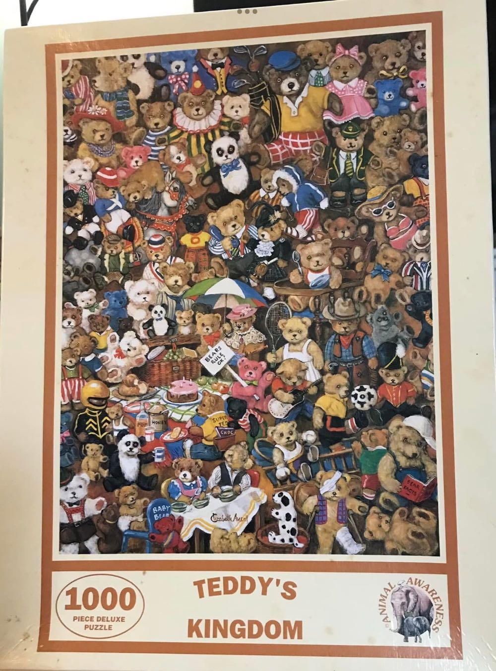 Teddy’s Kingdom - Animal Awareness Ltd. puzzle collectible [Barcode 700131222554] - Main Image 2