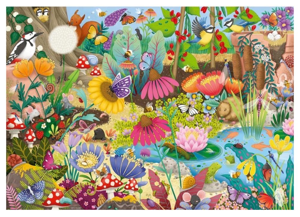 Little Garden World - Ravensburger puzzle collectible [Barcode 4005555014560] - Main Image 2
