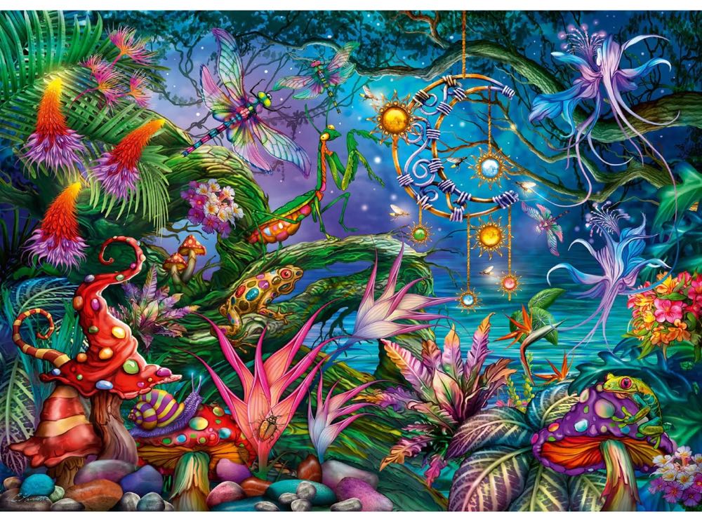 Rainbow Reverie - Ravensburger puzzle collectible [Barcode 4005555015178] - Main Image 2