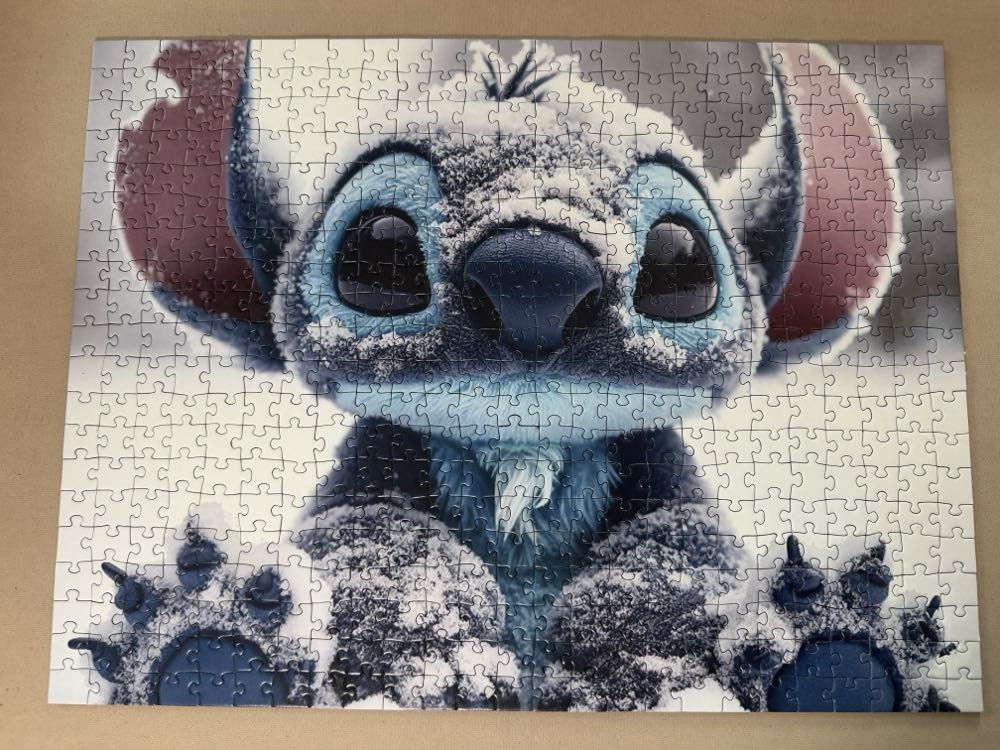 Snow Day For Stitch - PuzzleYOU puzzle collectible - Main Image 2